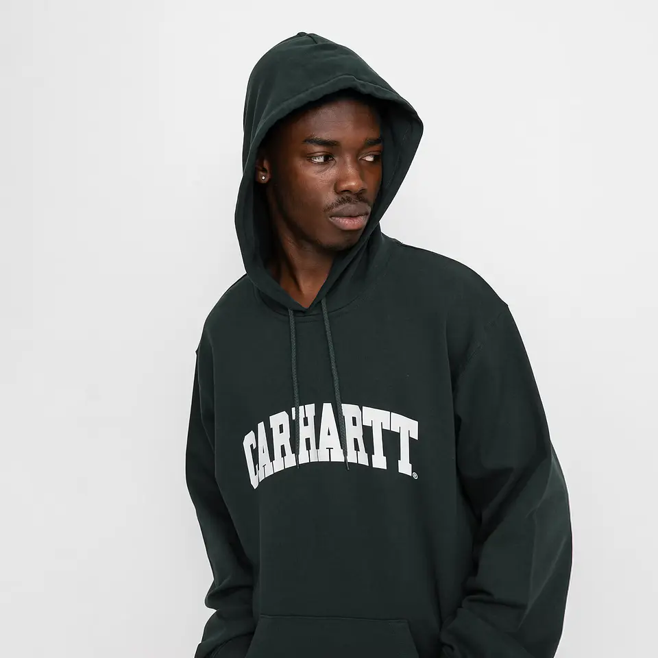 HOODED SWEATSHIRT UNIVERSITY (GREEN) 4
