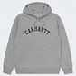 HOODIE UNIVERSITY (GREY/BLACK) - Thumbnail 1