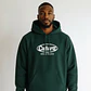 HOODED OVAL SWEAT (DARK CHIANTI) - Thumbnail 2