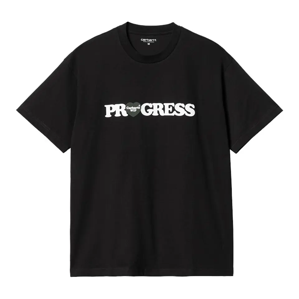 I HEART PROGRESS T-SHIRT (BLACK) 1