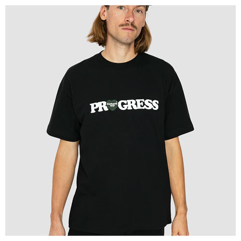 I HEART PROGRESS T-SHIRT (BLACK)
