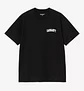 S/S UNIVERSITY SCRIPT T-SHIRT (BLACK) - Thumbnail 1