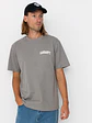 S/S UNIVERSITY SCRIPT T-SHIRT (GREY) - Thumbnail 2