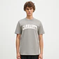 S/S UNIVERSITY SCRIPT T-SHIRT (GREY) - Thumbnail 2