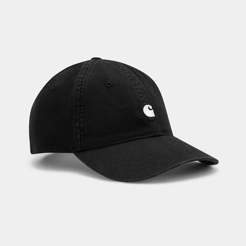 Script Logo Cap - Black/White