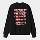 SWEAT INK BLEED BLACK/PINK - Thumbnail 2