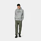 HOODED SWEAT (GREY/BLACK) - Thumbnail 3