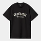 S/S ONYX T-SHIRT (BLACK/WAX) - Thumbnail 1