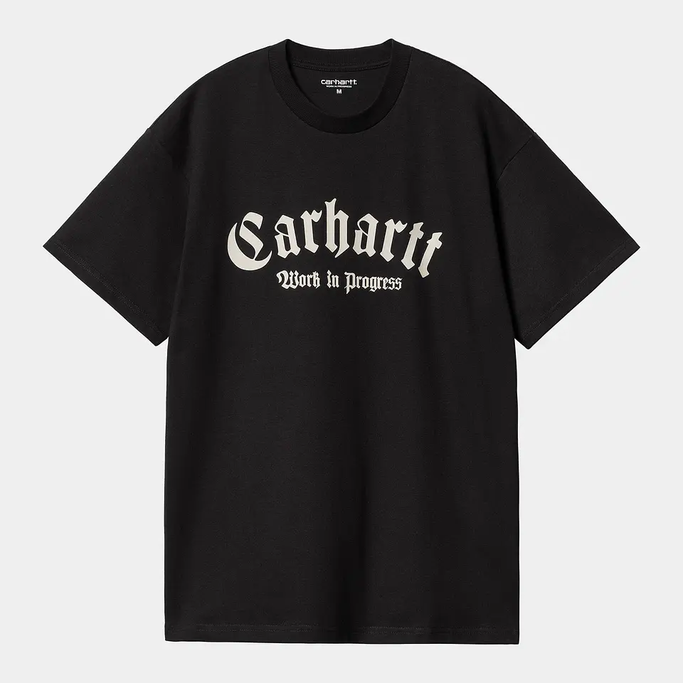 S/S ONYX T-SHIRT (BLACK/WAX) 1