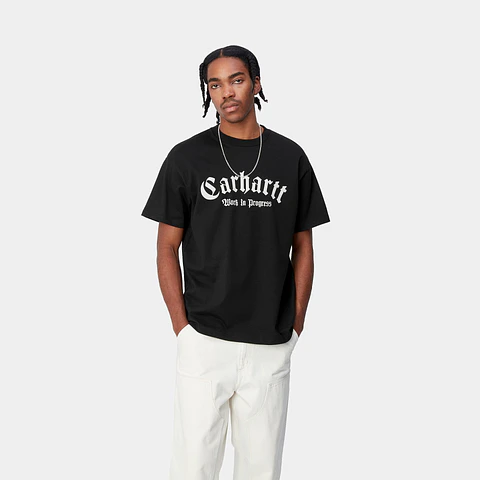 S/S ONYX T-SHIRT (BLACK/WAX)