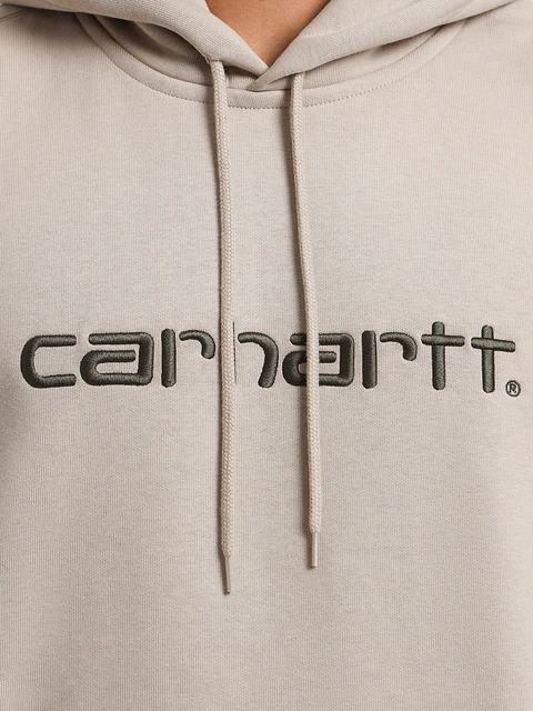 Hooded Sweatshirt (Wall Cypress/ Tan)