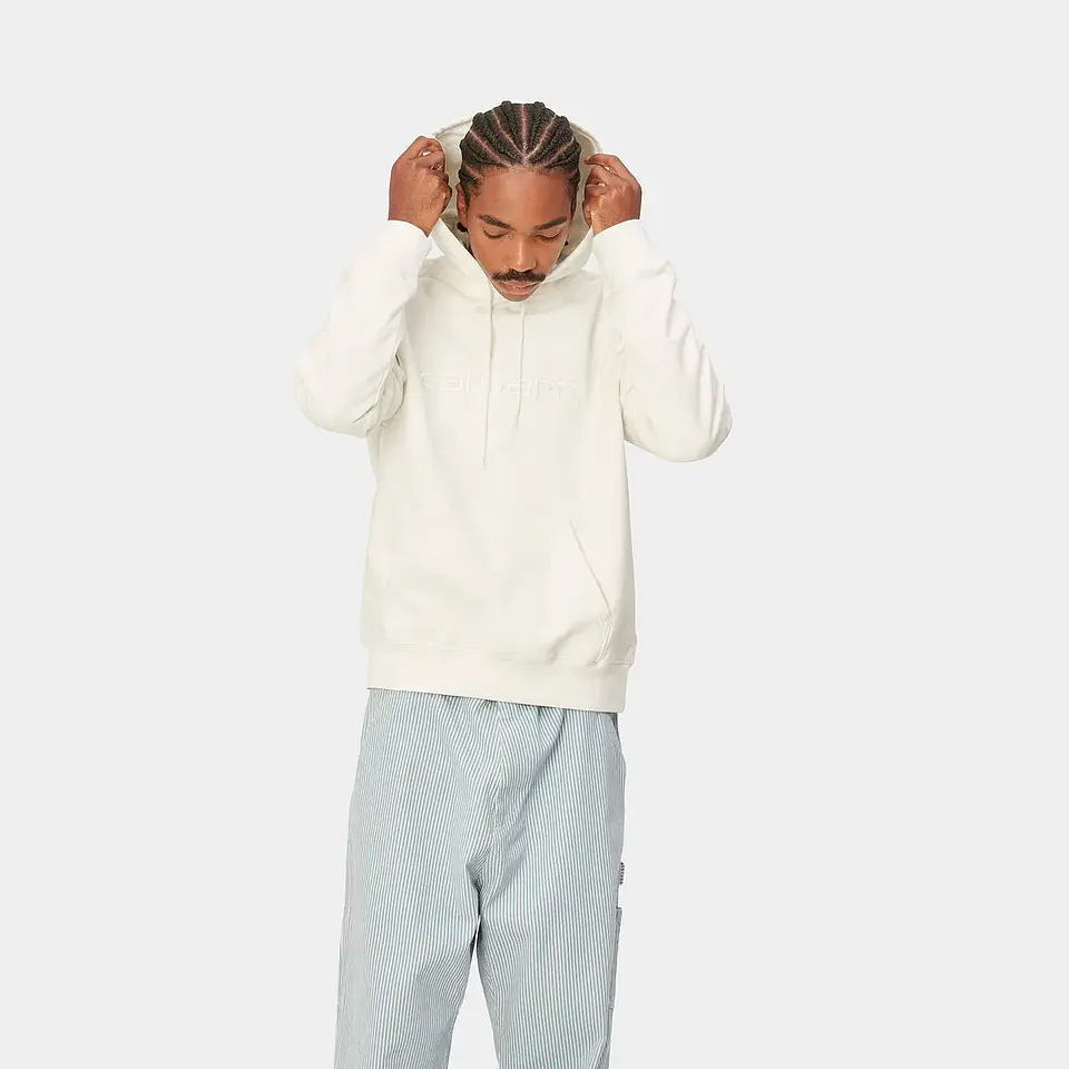 Hooded Duster Sweat  (Wax) 4
