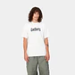 S/S SPIN SCRIPT T-SHIRT (BRANCO) - Thumbnail 2