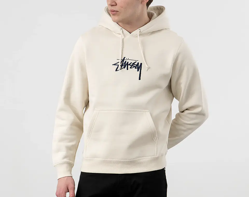 Stock Logo Hoodie (beige/navy blue)  2