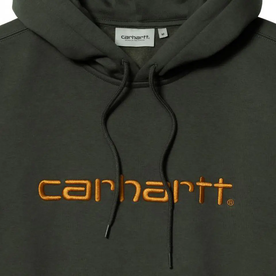 HOODED SWEAT (BOXWOOD/OCHRE) 2