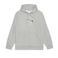 HOODED CHOCOLATE BAR SWEATSHIRT (Grey Heather)  - Thumbnail 1