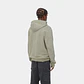HOODED SWEAT DUSTER (GREEN) - Thumbnail 3