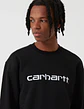 SCRIPT SWEATSHIRT BLACK - Thumbnail 3