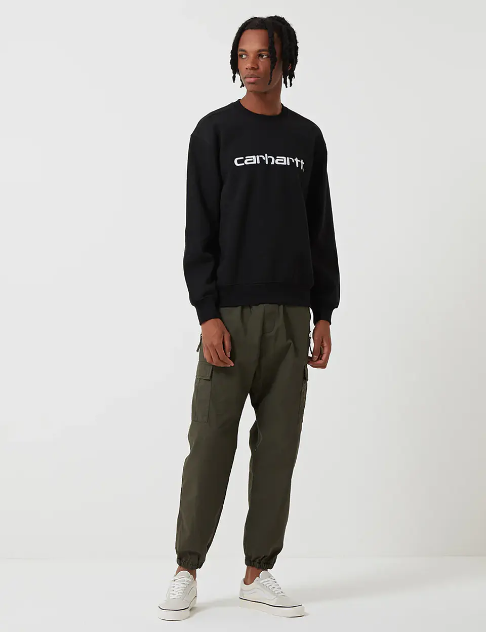 SCRIPT SWEATSHIRT BLACK 4
