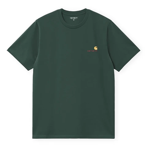  S/S AMERICAN SCRIPT T-SHIRT (Kale Green) 