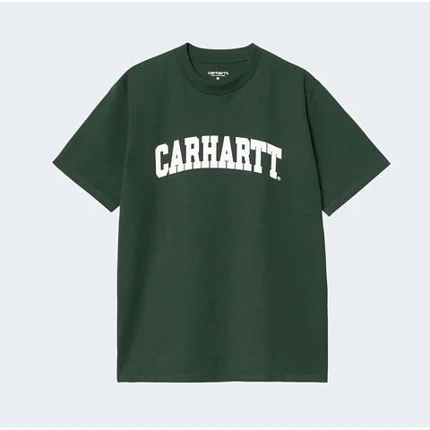 UNIVERSITY SCRIPT T-SHIRT (GREEN/WHITE)