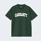 UNIVERSITY SCRIPT T-SHIRT (GREEN/WHITE) - Thumbnail 1