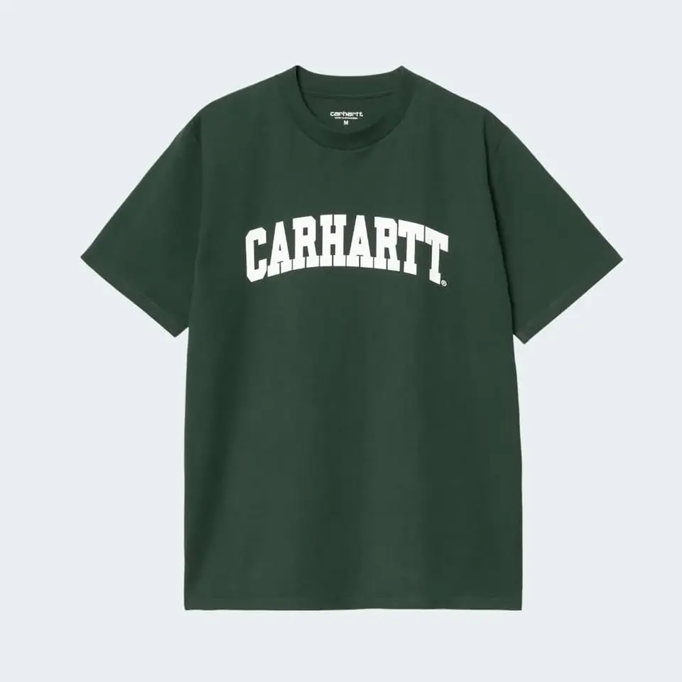 UNIVERSITY SCRIPT T-SHIRT (GREEN/WHITE) 1