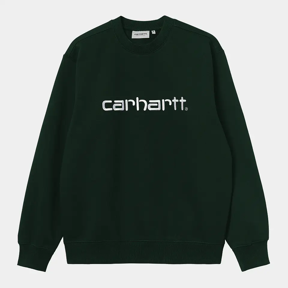 SCRIPT SWEATSHIRT (GREEN) 2
