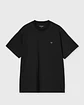 S/S Small Heart T-Shirt (Black) - Thumbnail 1