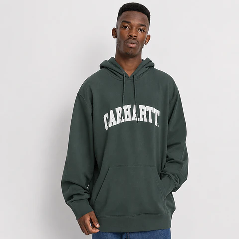 HOODED SWEATSHIRT UNIVERSITY (GREEN)