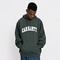 HOODED SWEATSHIRT UNIVERSITY (GREEN) - Thumbnail 3