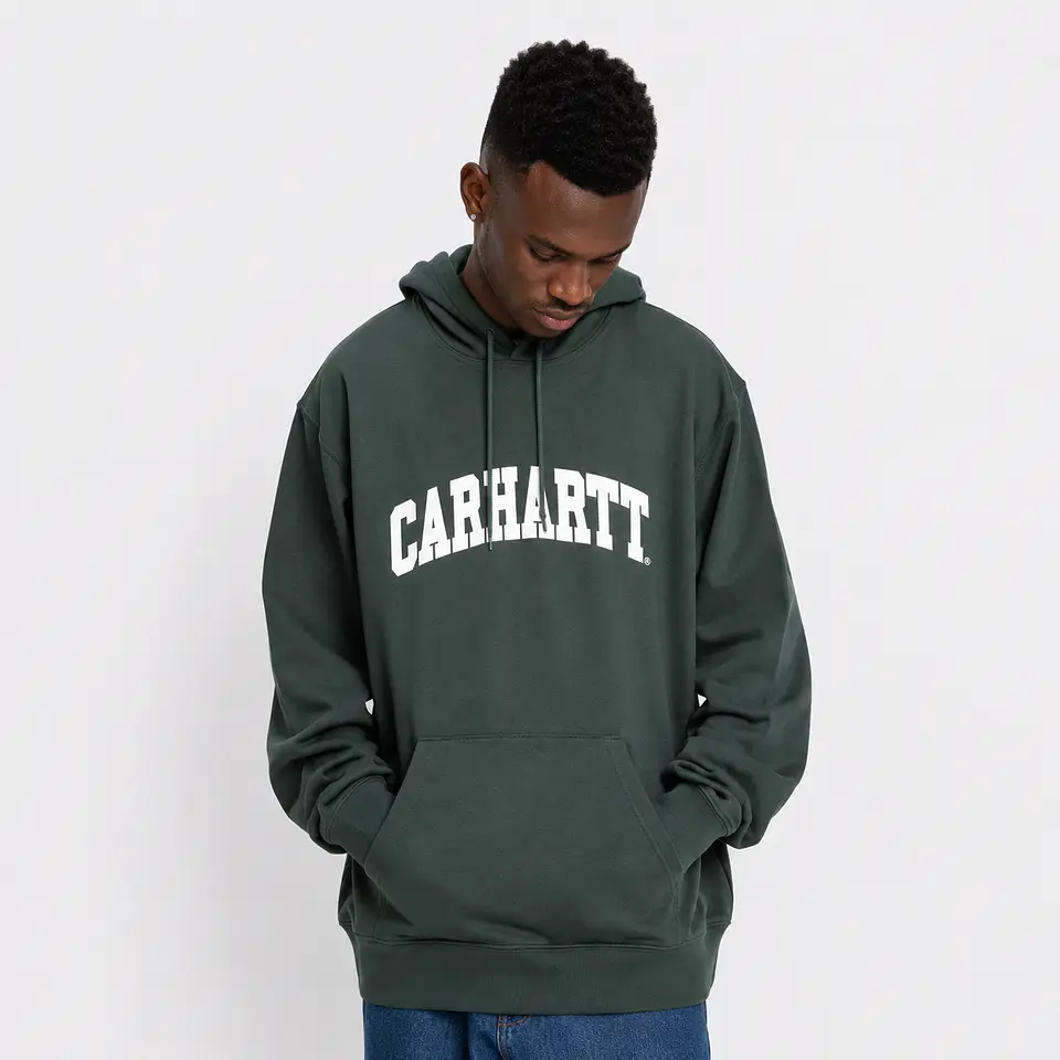 HOODED SWEATSHIRT UNIVERSITY (GREEN) 3