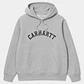 HOODIE UNIVERSITY (GREY/BLACK) - Thumbnail 1