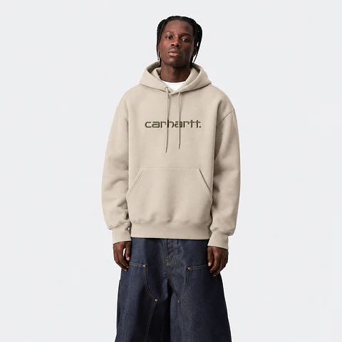 Hooded Sweatshirt (Wall Cypress/ Tan)
