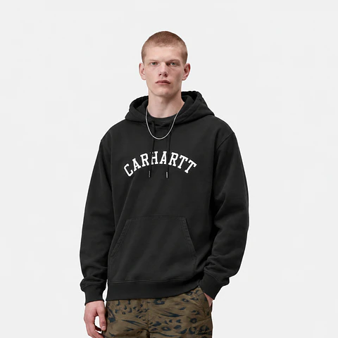 HOODIE UNIVERSITY (BLACK) 