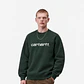 SCRIPT SWEATSHIRT (GREEN) - Thumbnail 1