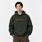 HOODED SWEAT (BOXWOOD/OCHRE) - Thumbnail 1