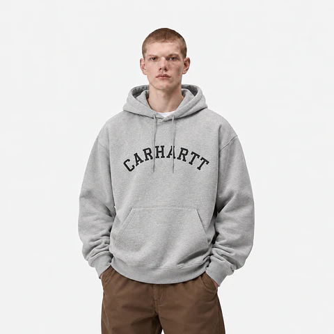 HOODIE UNIVERSITY (GREY/BLACK)