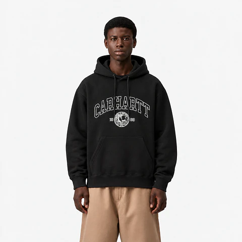HOODED SWEATSHIRT COIN (BLACK) 