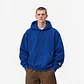 HOODED CHASE SWEATSHIRT (WOLFSBANE BLUE) - Thumbnail 1