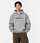 HOODED SWEATSHIRT (GREY/CHERVIL) - Thumbnail 1