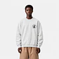 STAMP STATE SWEAT - ASH HEATHER / BLACK - Thumbnail 1