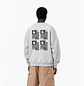 STAMP STATE SWEAT - ASH HEATHER / BLACK - Thumbnail 2