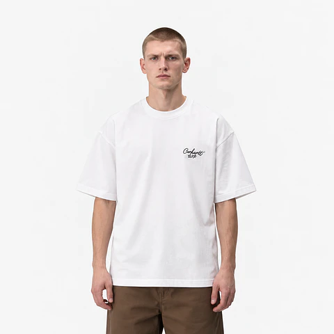 S/S SIGNATURE T-SHIRT (WHITE)