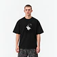 S/S LASSO T-SHIRT (black/white) - Thumbnail 1