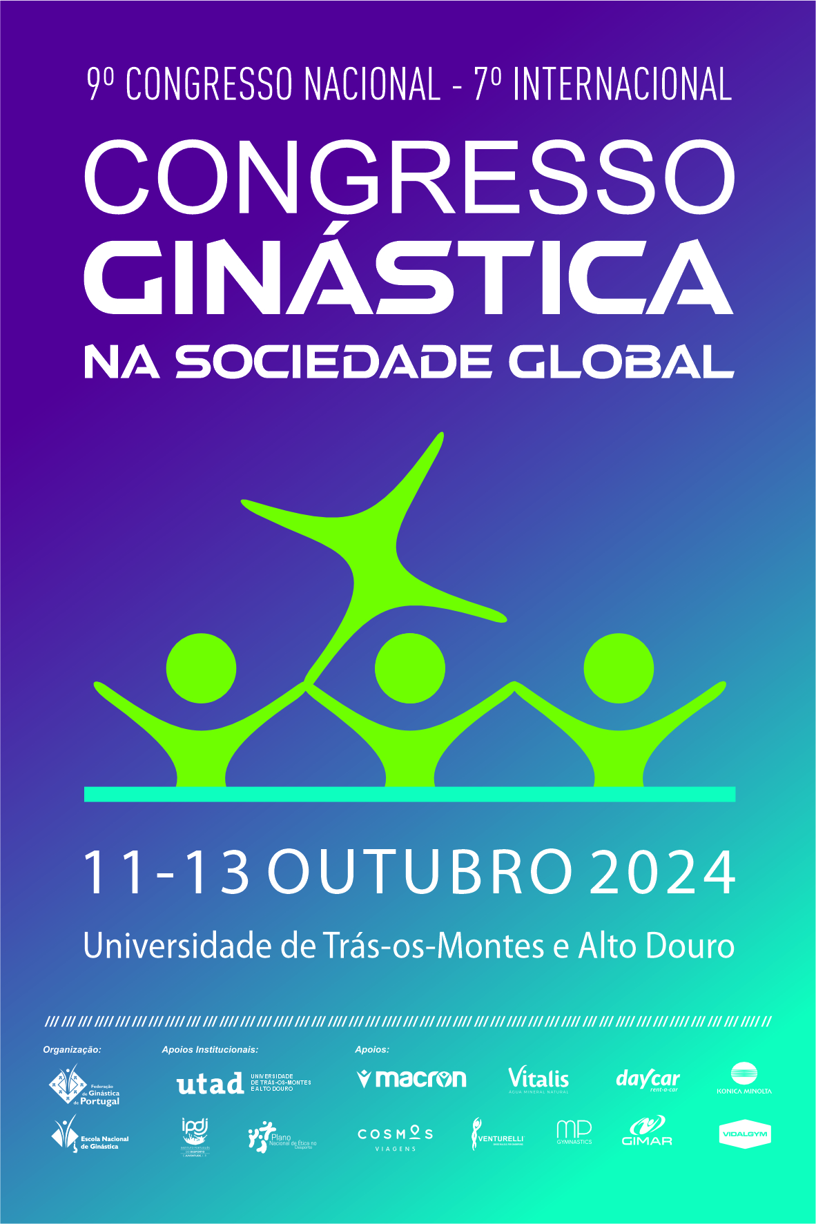 9º Congresso Nacional da Ginástica / 7º Congresso Internacional 2024
