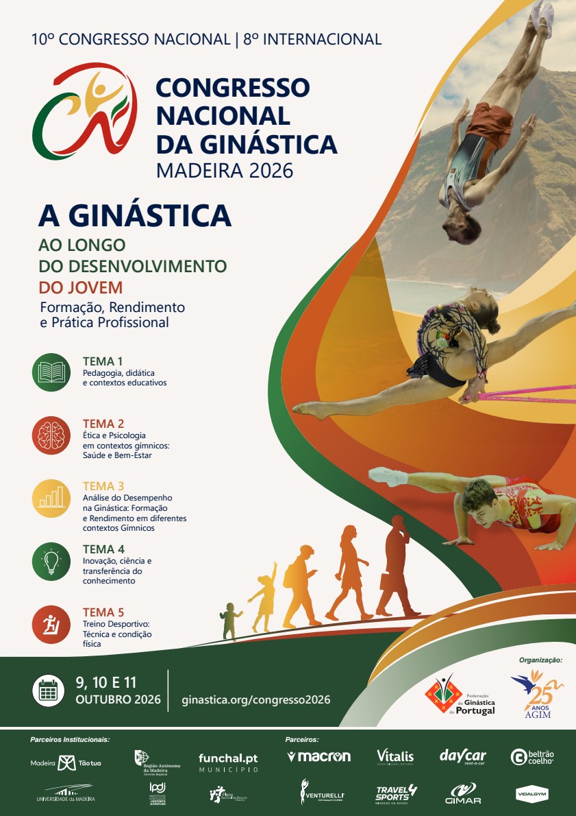 10º Congresso Nacional de Ginástica e 8º Congresso Internacional 2026