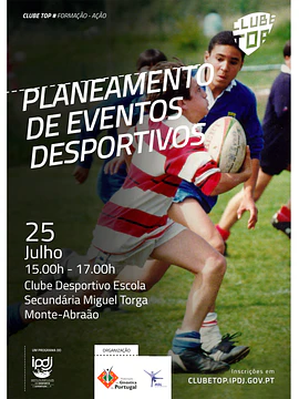 Ação de Formação Clube TOP - Clubes AGL