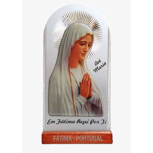 Placa de Nossa Senhora de Fátima