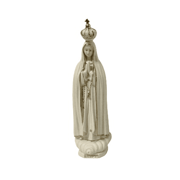 Nossa Senhora de Fátima em porcelana 